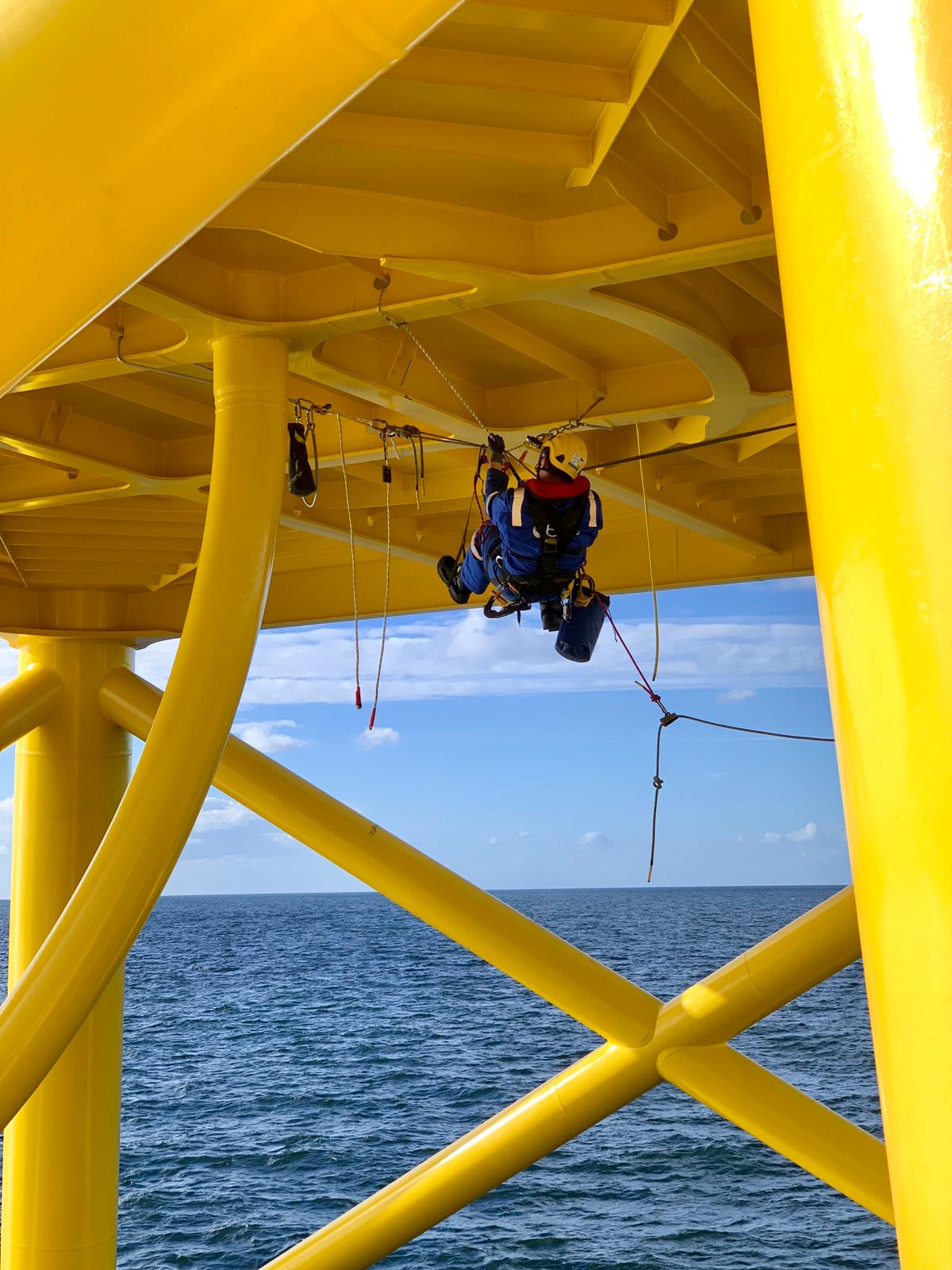 Rope Access Paint Inspector Underdeck