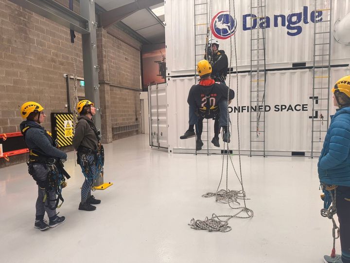 IRATA Level 1 rope access training Belfast