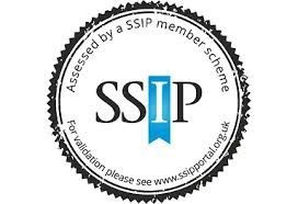SSIP seal with text