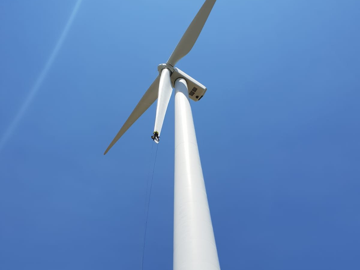 Rope Access Blade Repair Inspection