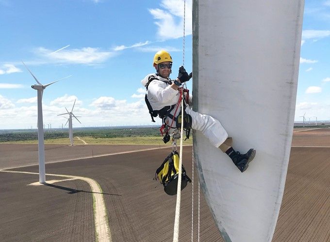 GWO blade repair training Belfast