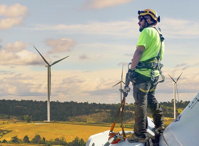 GWO wind farm training Belfast