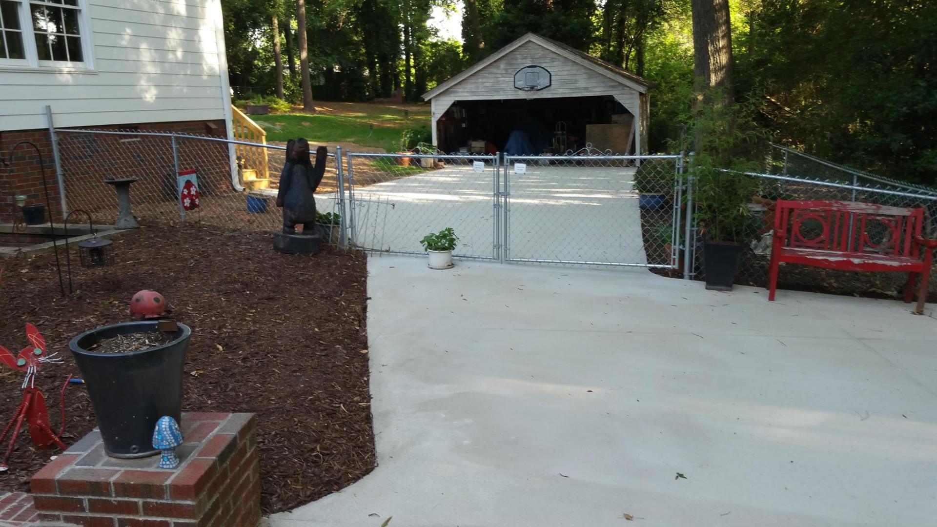 Concrete Contractor - Residential Patio in Greenwood, SC