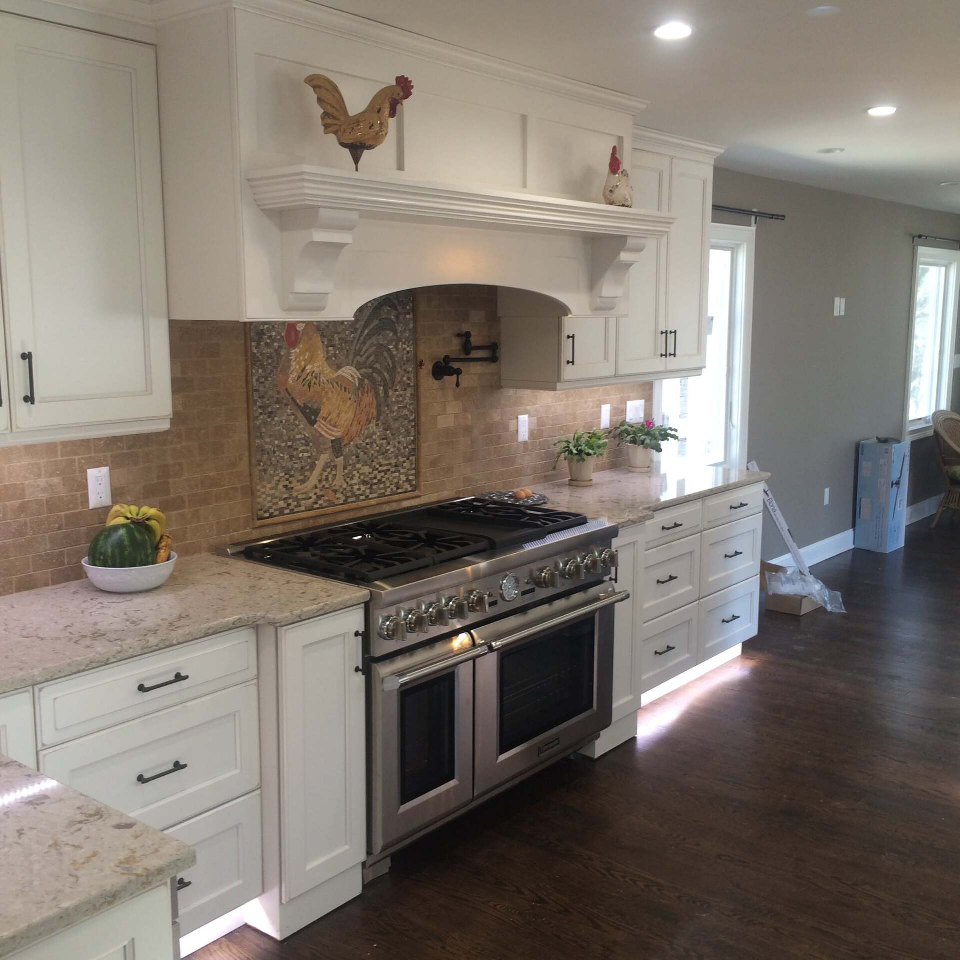 Kitchen with Roster Design — South Amboy, NJ — WoodSmith Cabinet & Architectural Woodwork Co.