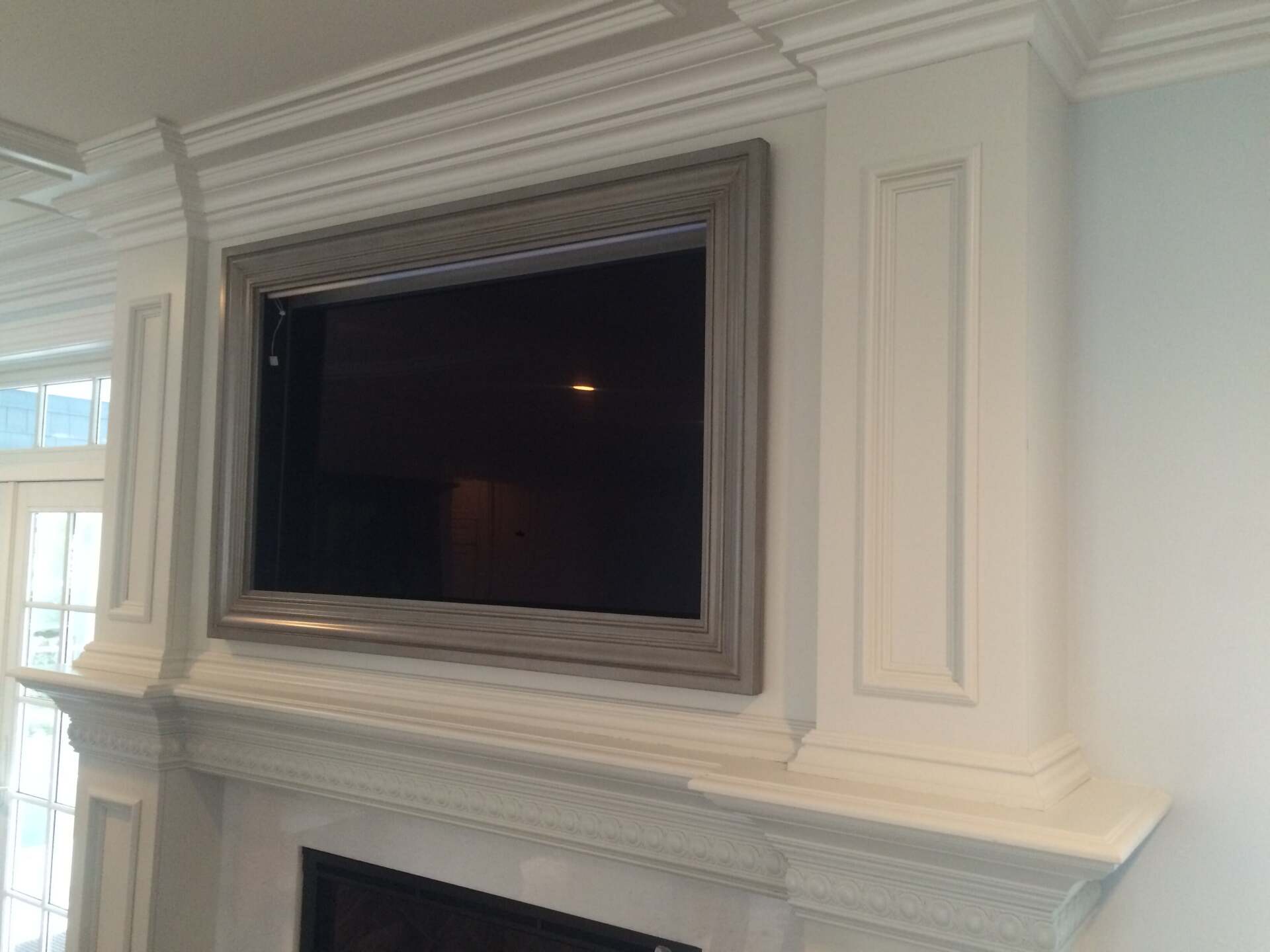 Side View of Painting — South Amboy, NJ — WoodSmith Cabinet & Architectural Woodwork Co.