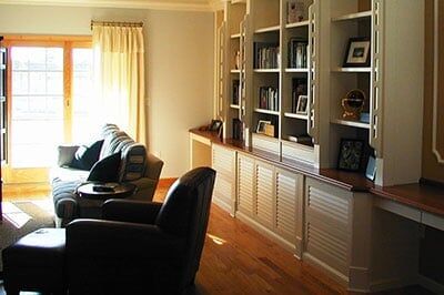 Book Shelves — South Amboy, NJ — WoodSmith Cabinet & Architectural Woodwork Co.
