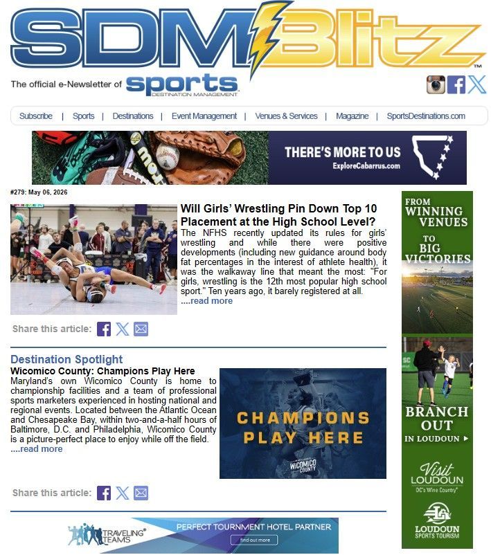 SDM Blitz E-Newsletter Cover