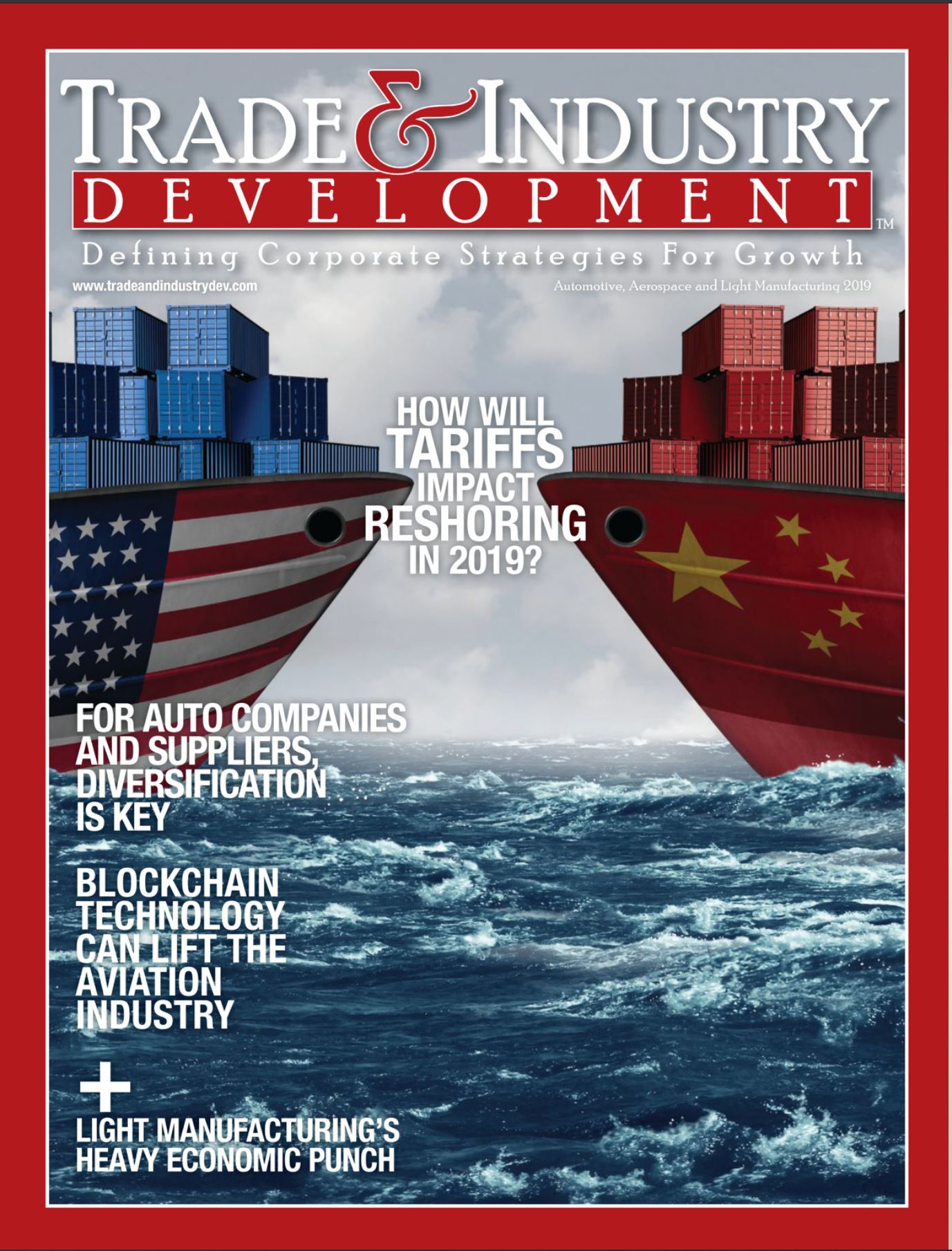 Cover of the Trade & Industry Development Magazine