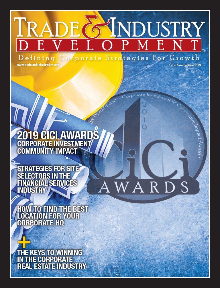 Cover of the Trade & Industry Development Magazine with CICI Awards