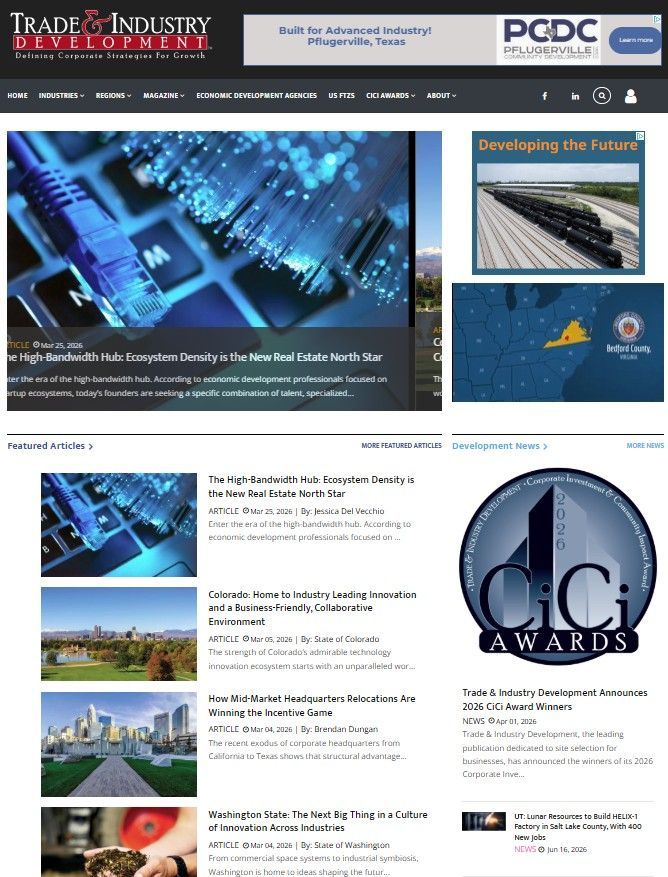 www.tradeandindustrydev.com Website Picture www.tradeandindustrydev.com Website Picture