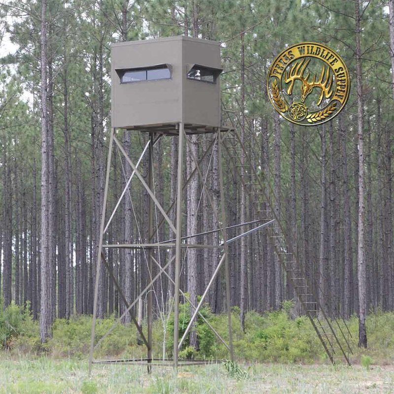 5x7 Deer Blinds for Sale Elevated Deer Blinds Texas Wildlife Supply