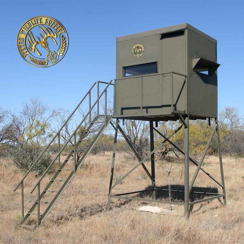 5x7 Deer Blinds For Sale Elevated Deer Blinds Texas Wildlife Supply