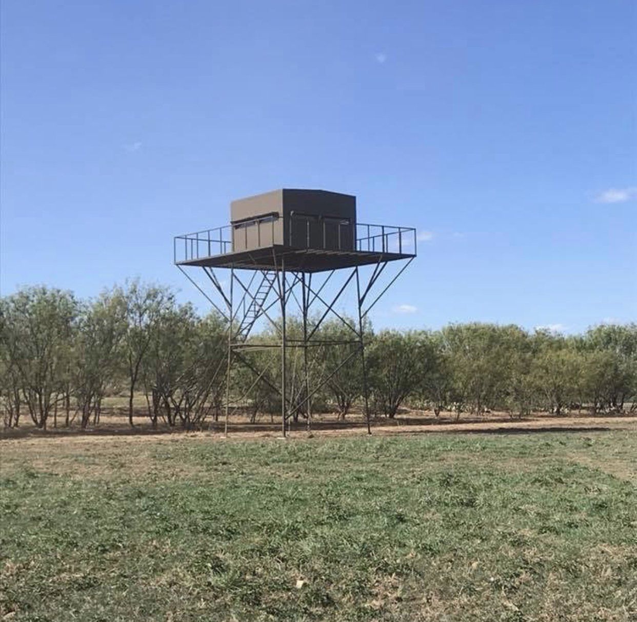 10x10 Deer Blinds for Sale, Elevated Deer Blinds Texas Wildlife Supply