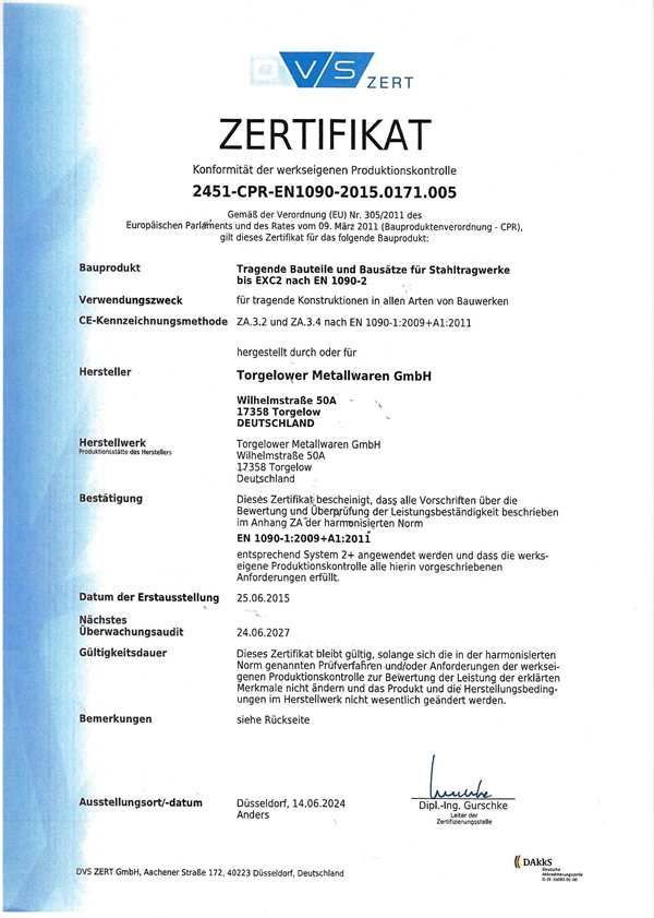 Zertifikat