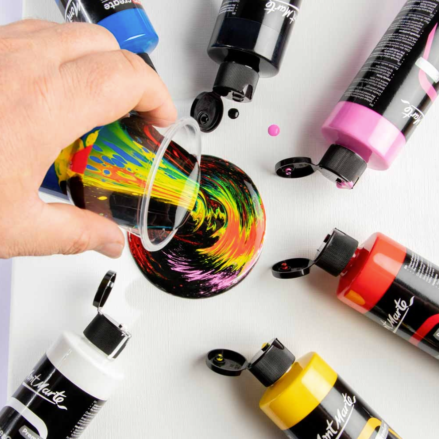 Metal Paint Drum Mockup Displayed on The Capital Paint Place - Paint Shop in  Fyshwick, ACT