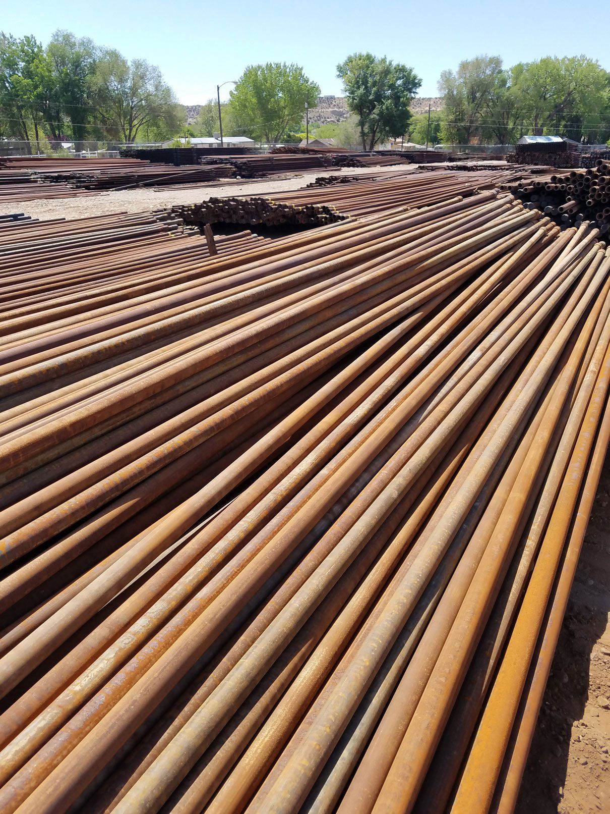Organized Metal Pipes — Farmington, NM — Cave Enterprises