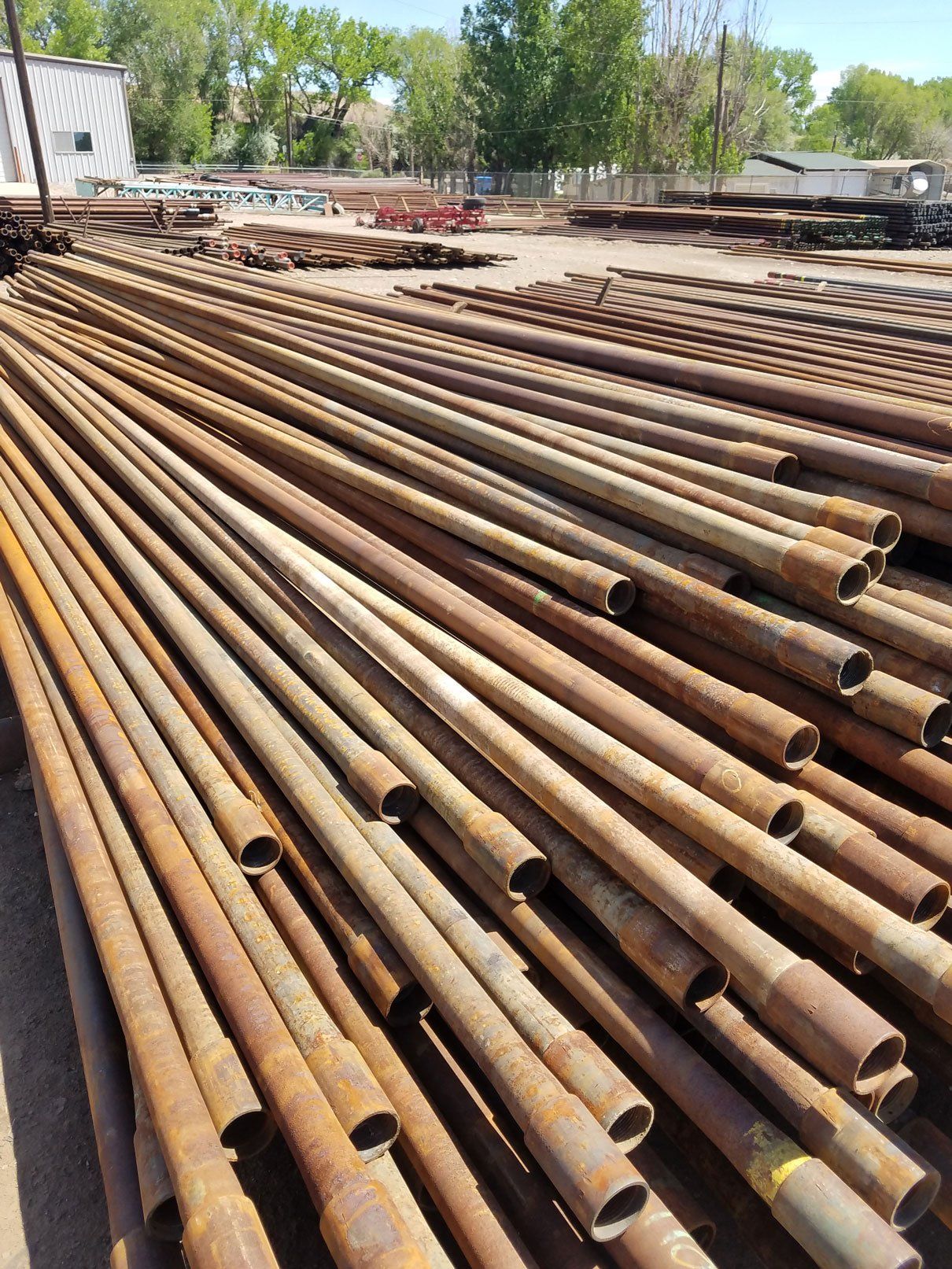 Stacked Metal Pipes — Farmington, NM — Cave Enterprises
