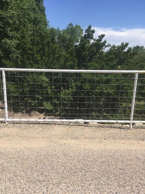 Installed Metal Fence — Farmington, NM — Cave Enterprises