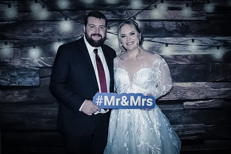 custom wedding photo booth props maryland