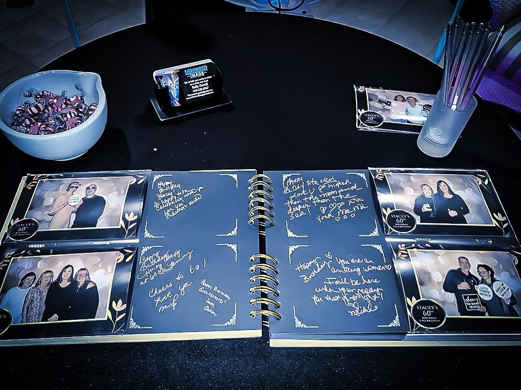 wedding photo booth memory book