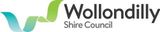 The logo for the woolondilly shire council