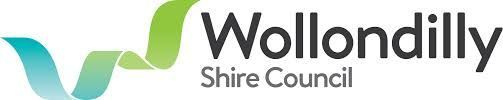 The logo for the woolondilly shire council