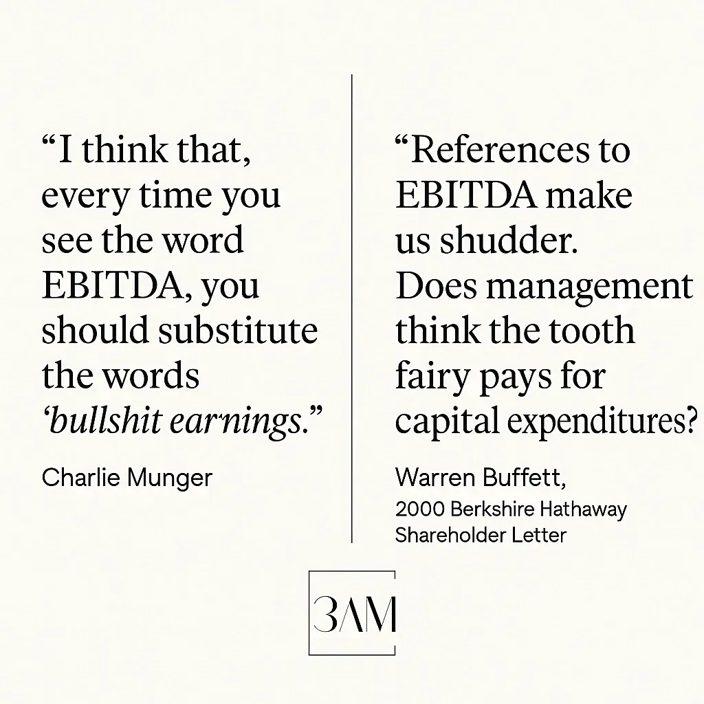 So What Is the Real Bottom Line?  by 3 am