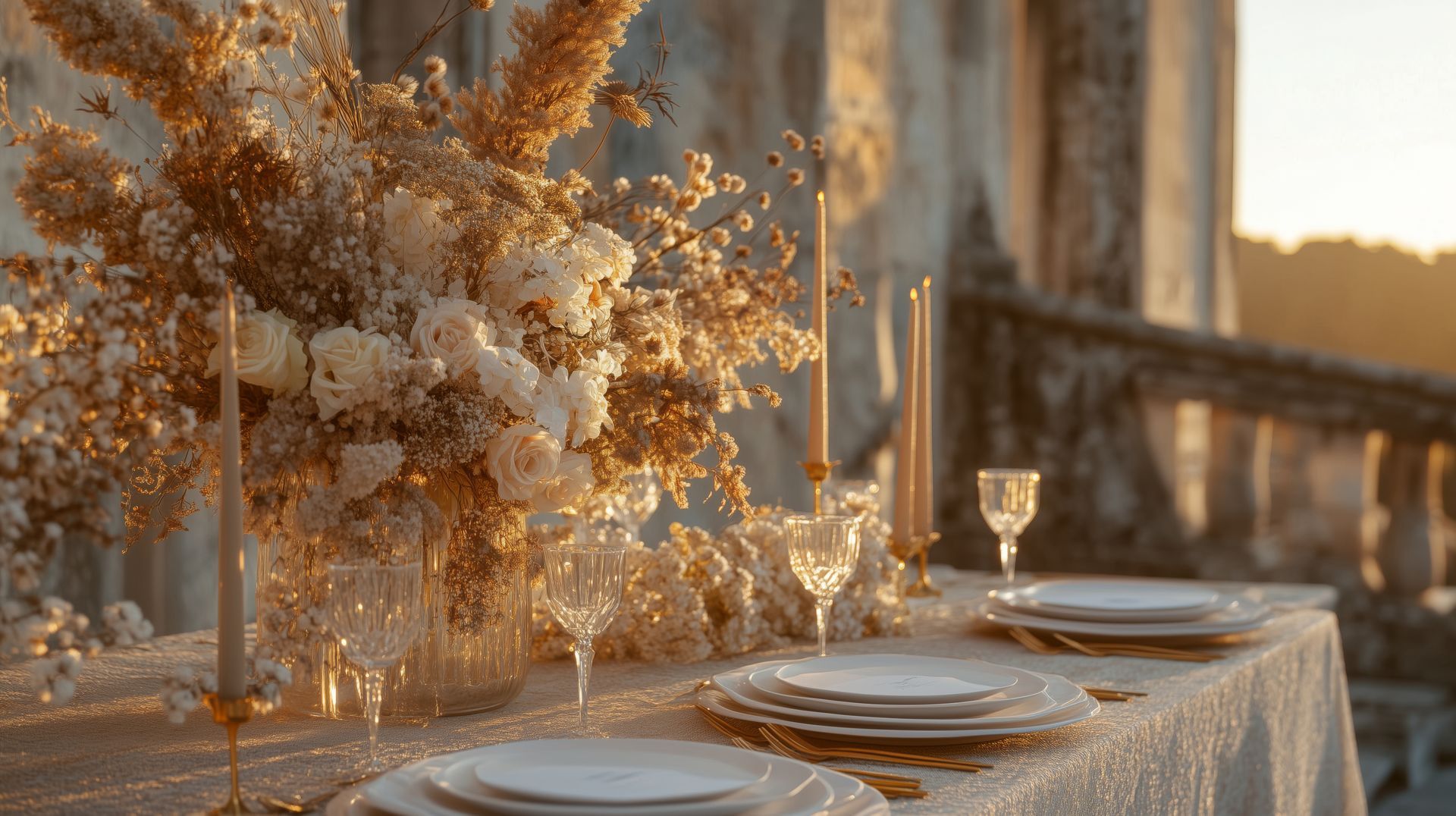 A group of people are walking down a dirt path in the desert.