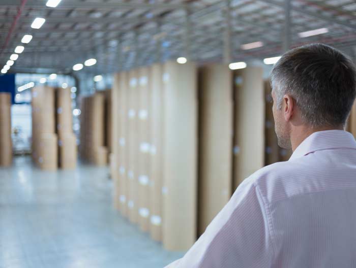 Warehouse With Organized Racking