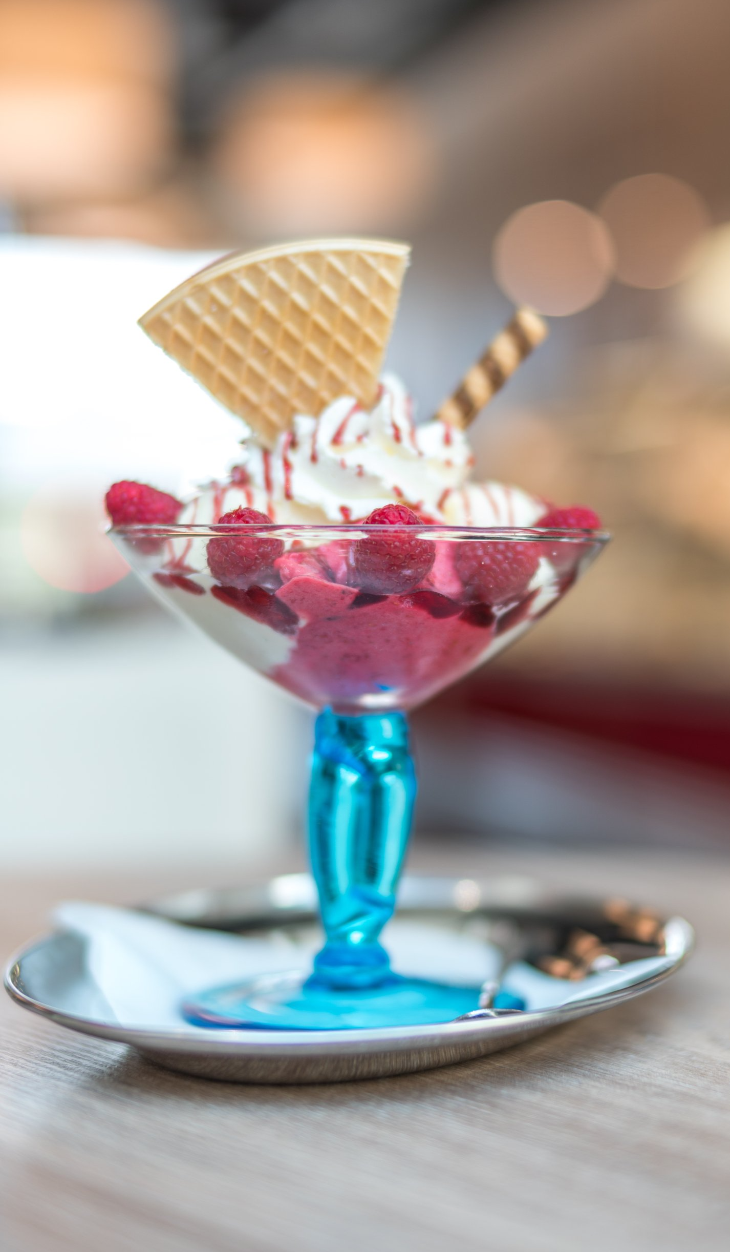 Eis, Kuchen, Snacks, Speisen, Bistro