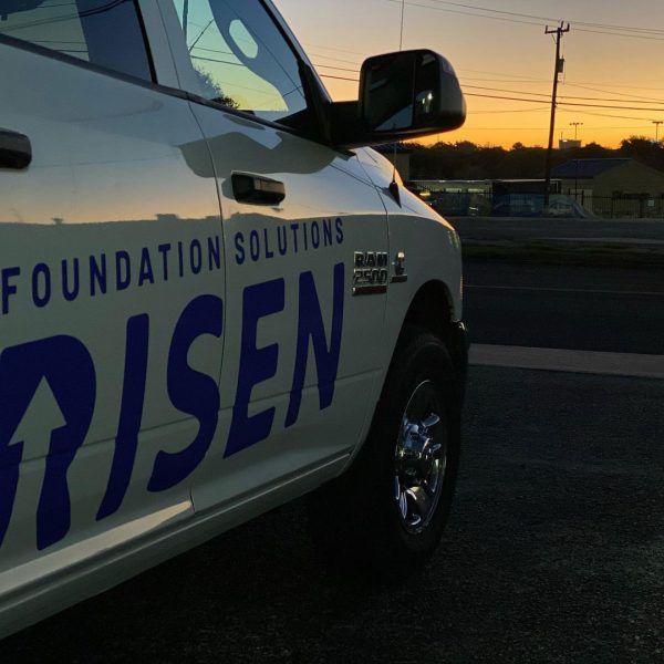Risen Foundation Solutions truck - San Antonio, TX - Risen Foundation Solutions