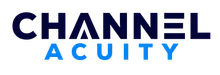 The channel acuity logo is blue and black on a white background.