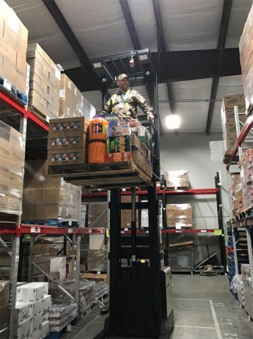 Food Bank Gets New Forklifts, Power Jacks