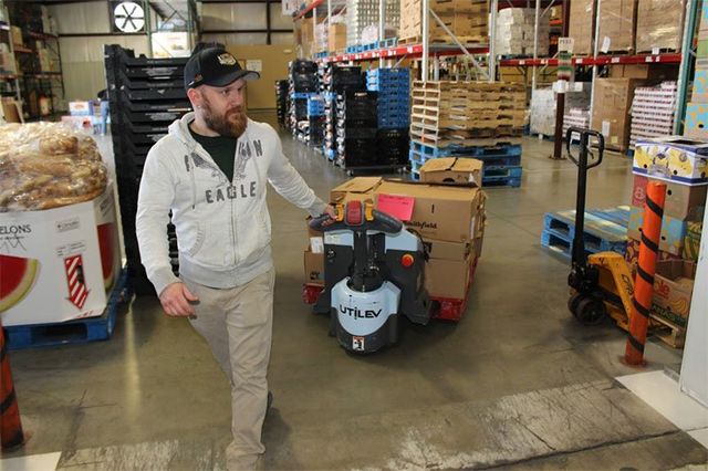 Food Bank Gets New Forklifts, Power Jacks