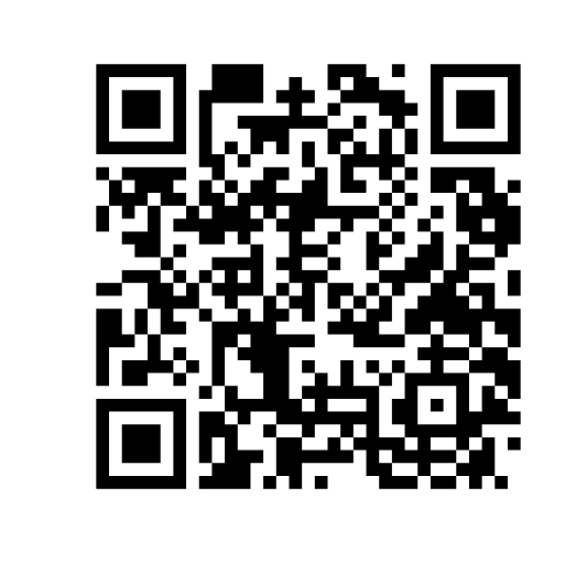 A black and white qr code on a white background.