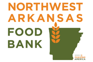 The logo for the northwest arkansas food bank