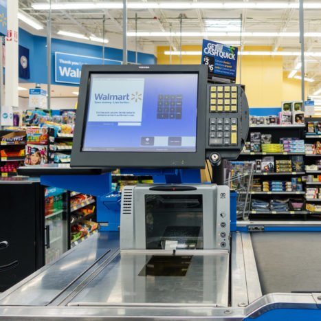 walmart checkout register