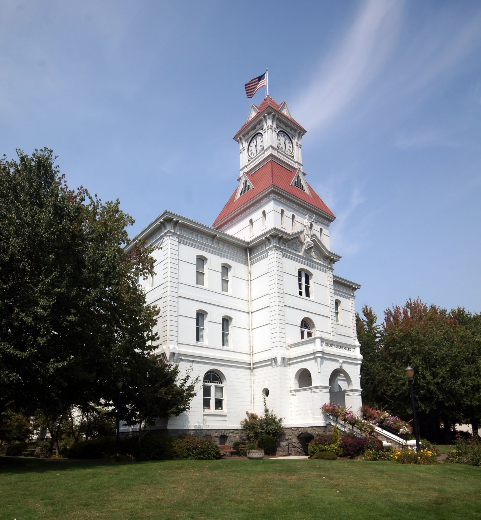Benton County Courthouse in Corvallis, Oregon