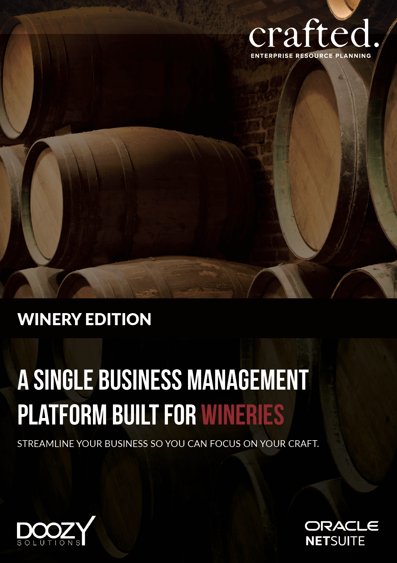 Crafted ERP for Wineries Winery & Vineyard Management Software