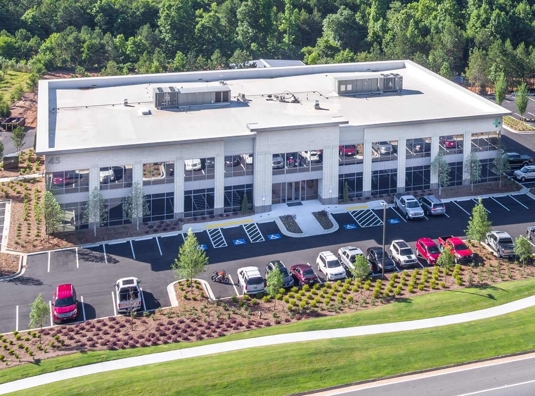 Reeves + Young industrial facility aerial view – Cleanstar National cleaning services