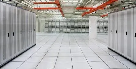 Cleanstar National data center cleaning on a raised floor cooling system in Atlanta.