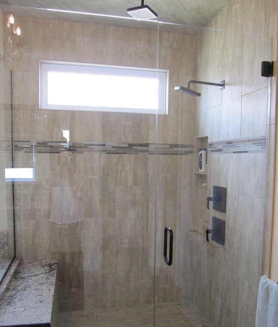 bathroom shower remodel