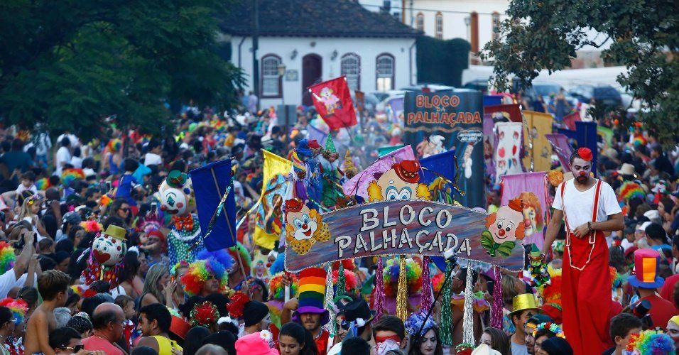 Blocos do Carnaval de Tiradentes em Minas Gerais