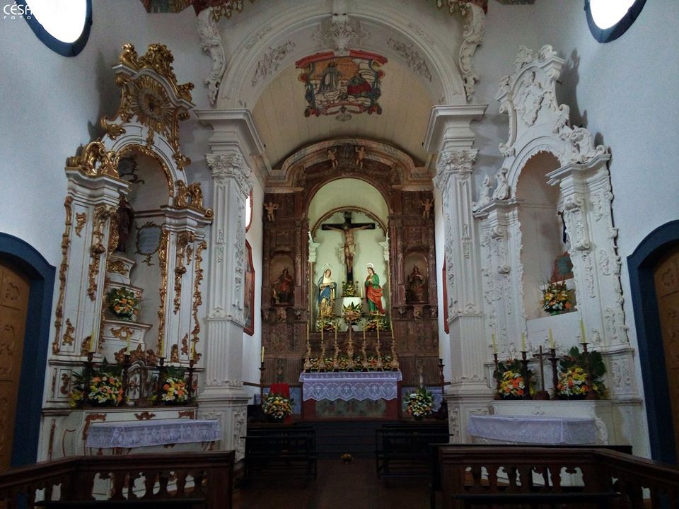 Interior Igreja São João Evangelista em Tiradentes - MG