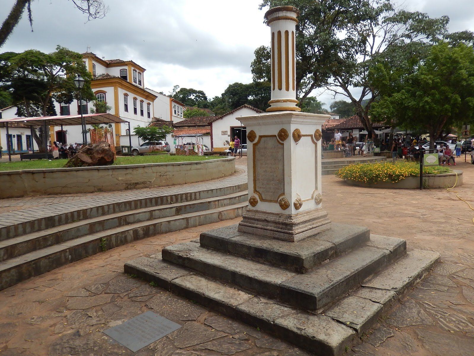 Monumento a Tiradentes em Tiradentes - MG