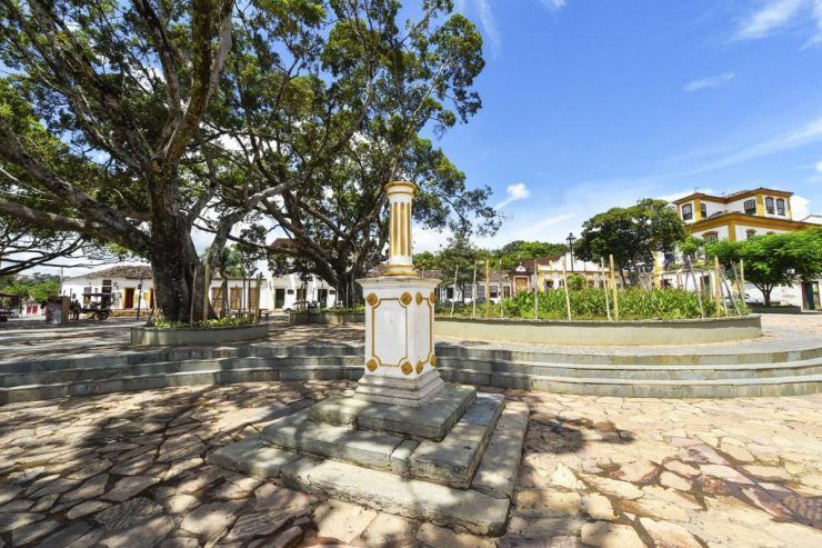 Largo das Forras - Praça principal de Tiradentes-MG