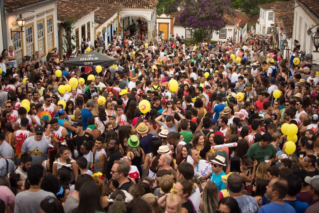 Carnaval para todos os públicos em Tiradentes-MG