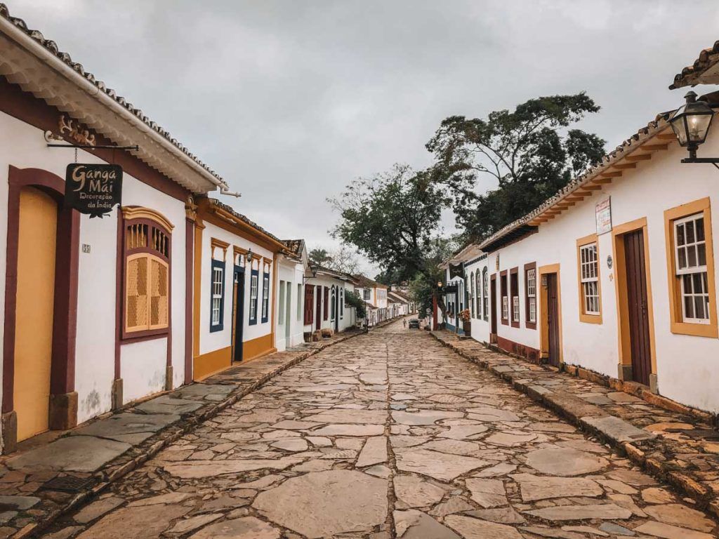 Rua Direita em Tiradentes-MG