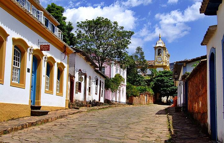 Rua Padre Toledo em Tiradentes - MG