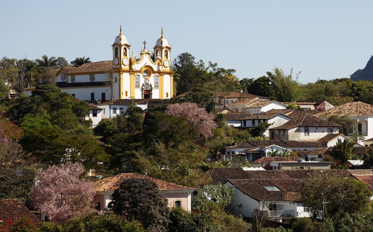 Vista da cidade de Tiradentes - MG